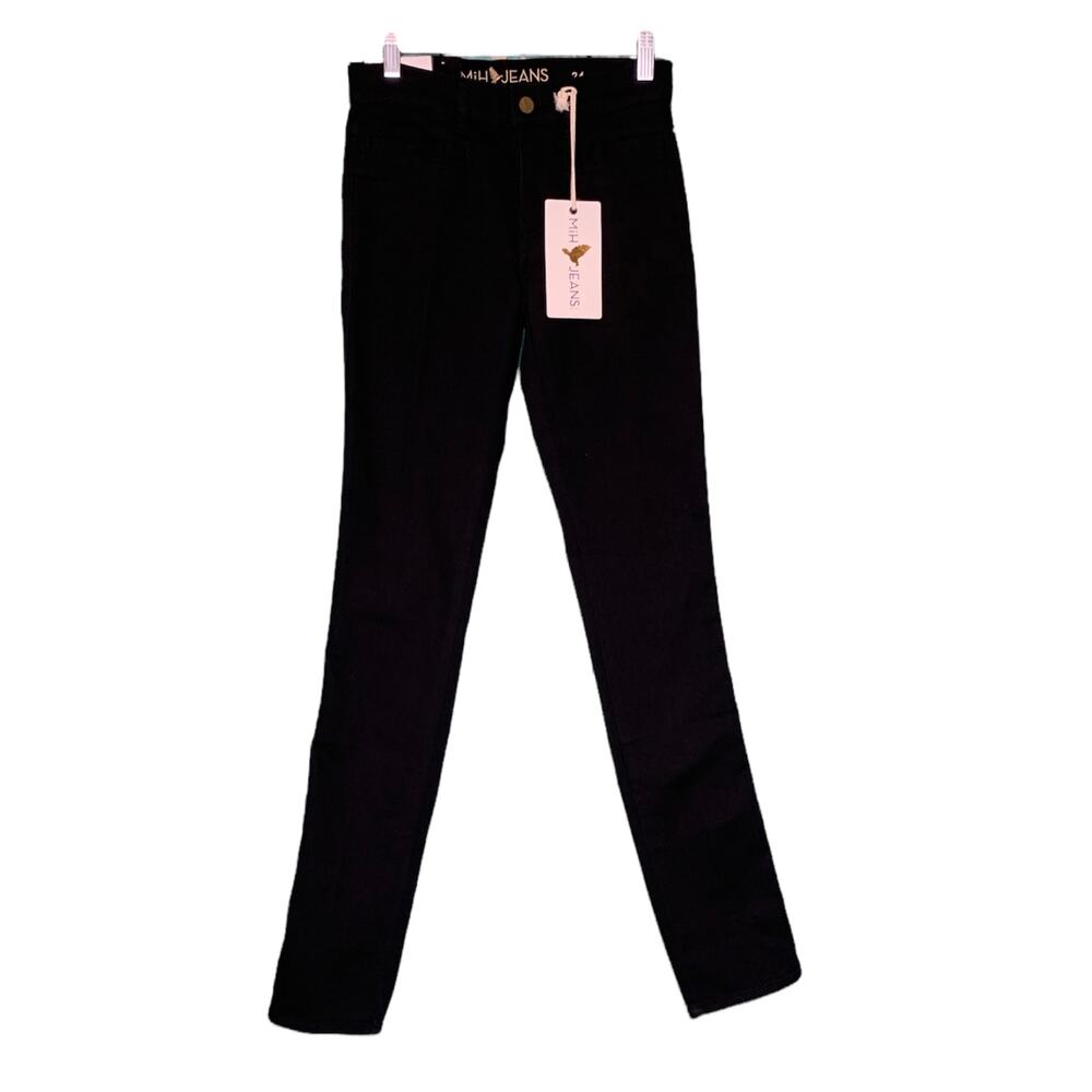 M.i.h. The Oslo black stretch slim jeans size 24 - 0